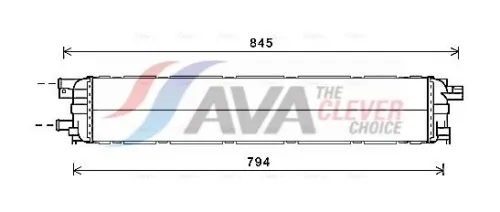 Radiator, engine cooling