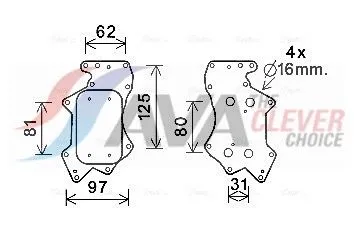 Oil Cooler, engine oil