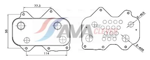 Oil Cooler, engine oil