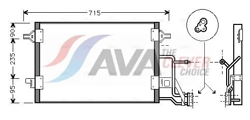 Condenser, air conditioning