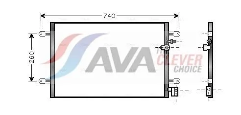 Condenser, air conditioning