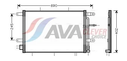 Condenser, air conditioning