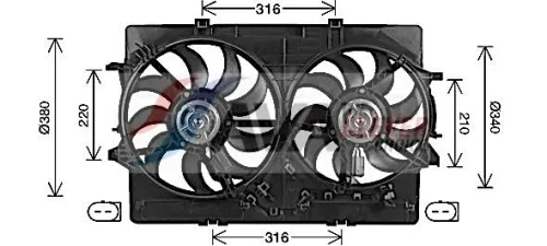 Fan, engine cooling