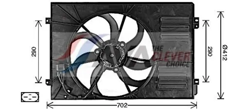 Fan, engine cooling