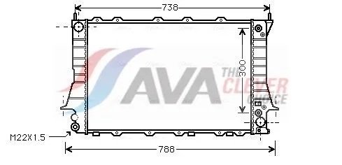 Radiator, engine cooling