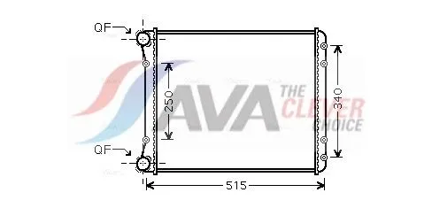 Radiator, engine cooling