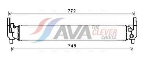 Low-temperature Cooler, charge air cooler