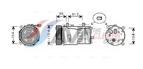 Compressor, air conditioning