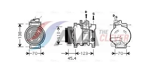 Compressor, air conditioning
