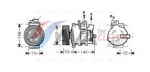 Compressor, air conditioning