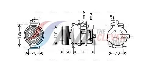 Compressor, air conditioning