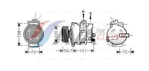 Compressor, air conditioning