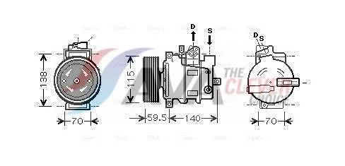 Compressor, air conditioning