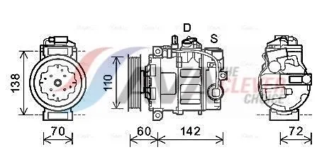 Compressor, air conditioning