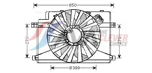 Fan, engine cooling