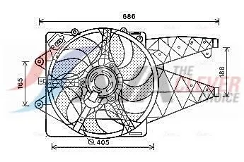 Fan, engine cooling