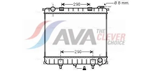 Radiator, engine cooling