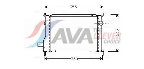 Radiator, engine cooling