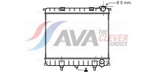 Radiator, engine cooling