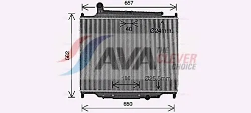 Radiator, engine cooling