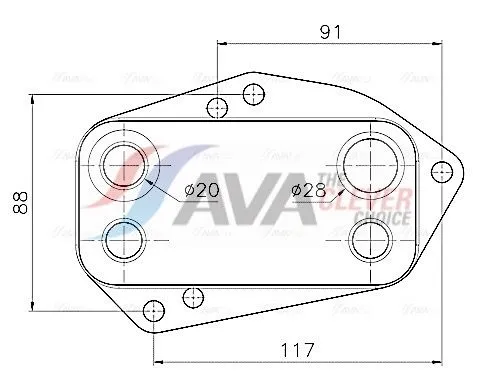 Oil Cooler, engine oil