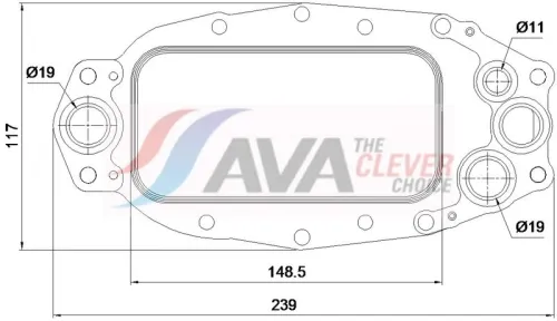 Oil Cooler, engine oil