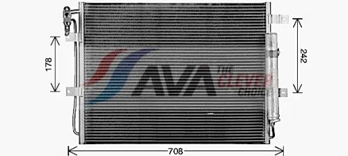 Condenser, air conditioning