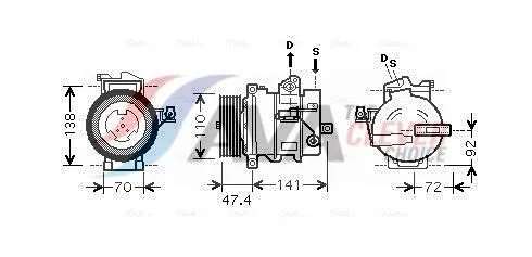 Compressor, air conditioning