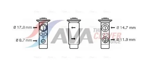 Expansion Valve, air conditioning