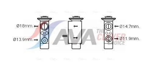 Expansion Valve, air conditioning