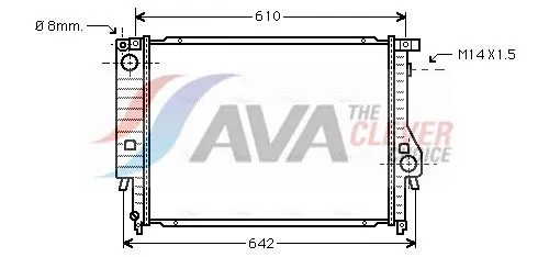 Radiator, engine cooling
