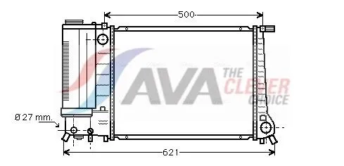 Radiator, engine cooling