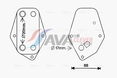 Oil Cooler, engine oil