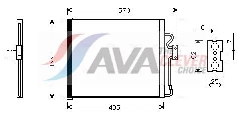 Condenser, air conditioning