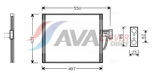 Condenser, air conditioning