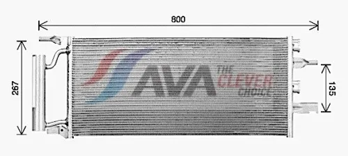 Condenser, air conditioning