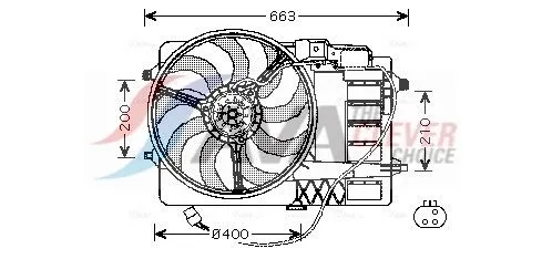 Fan, engine cooling