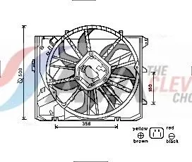 Fan, engine cooling