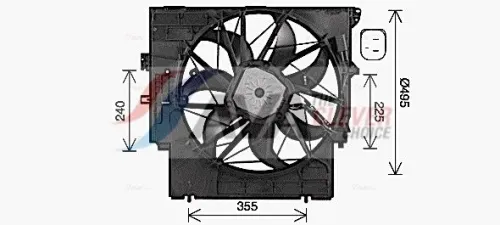 Fan, engine cooling