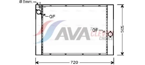 Radiator, engine cooling