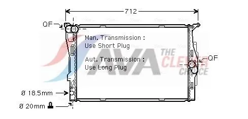 Radiator, engine cooling