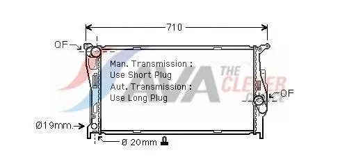 Radiator, engine cooling