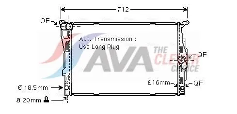 Radiator, engine cooling