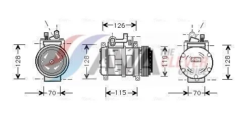 Compressor, air conditioning