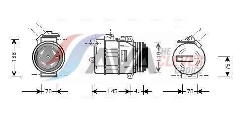 Compressor, air conditioning