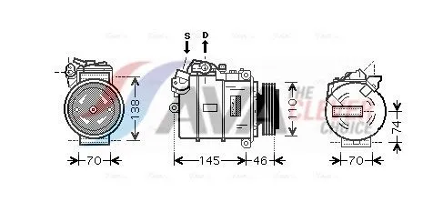 Compressor, air conditioning