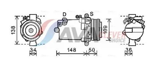 Compressor, air conditioning