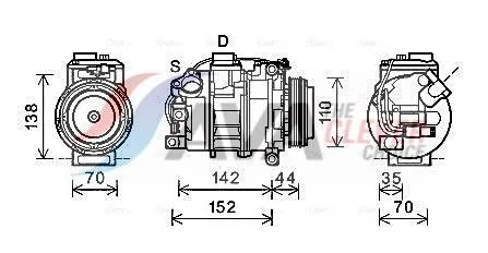 Compressor, air conditioning
