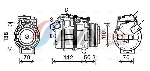 Compressor, air conditioning
