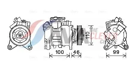 Compressor, air conditioning
